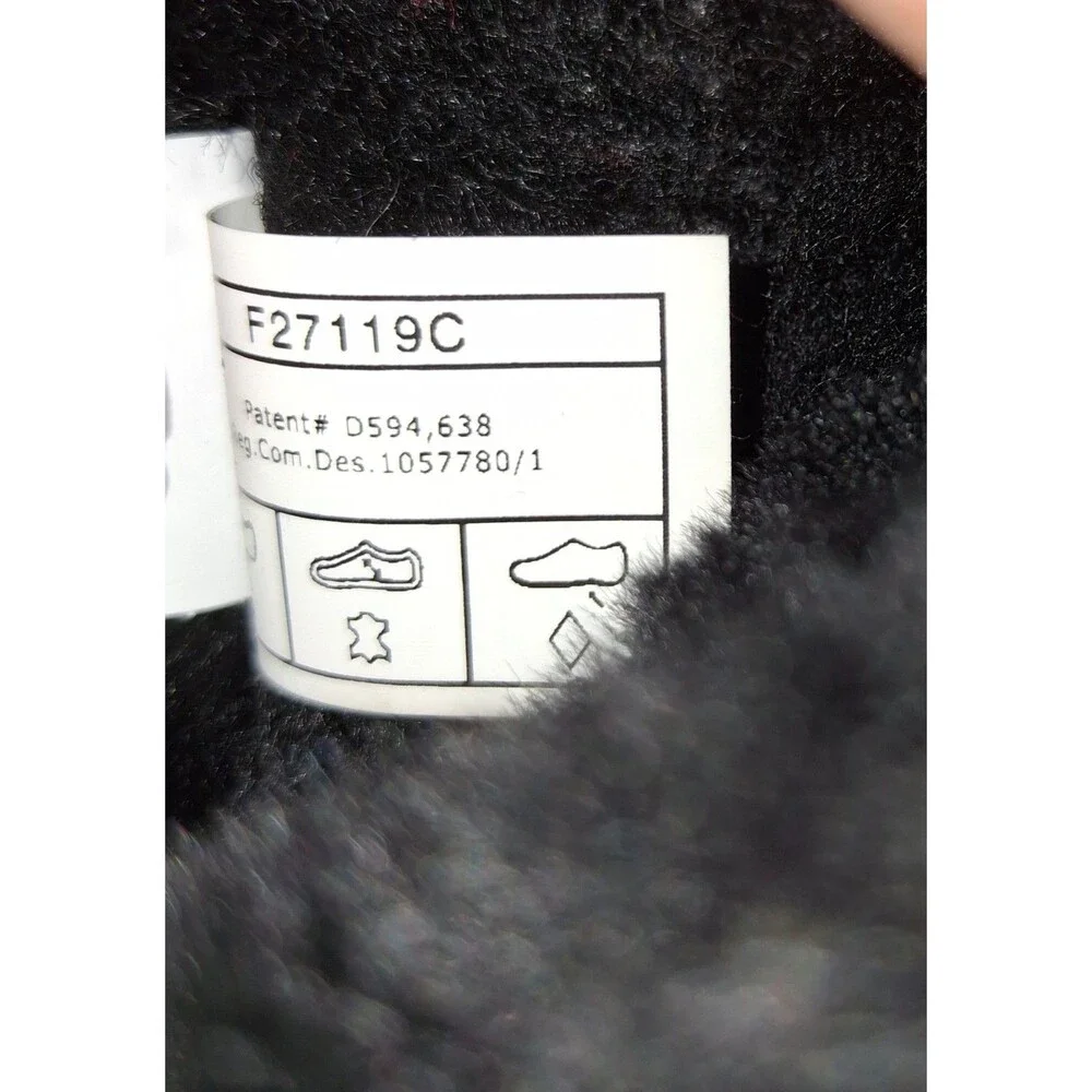 UGG Australia Bailey Bow II Women's Black Sheepskin Boots Size 8